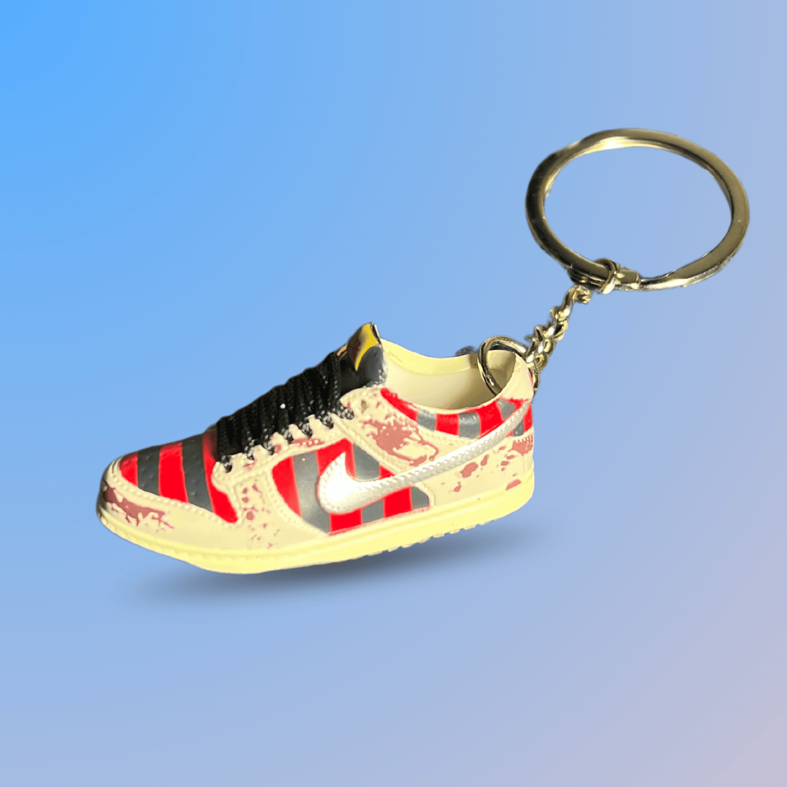 Sneaker Keychain Freddy Krueger