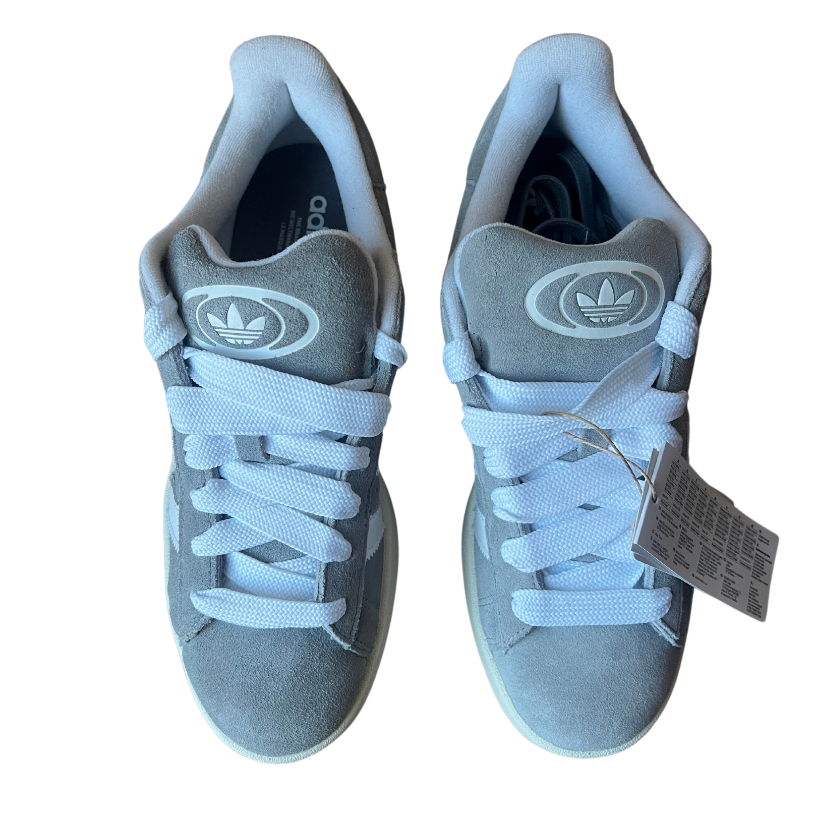 Adidas Campus 00s Grey White Felülnézet