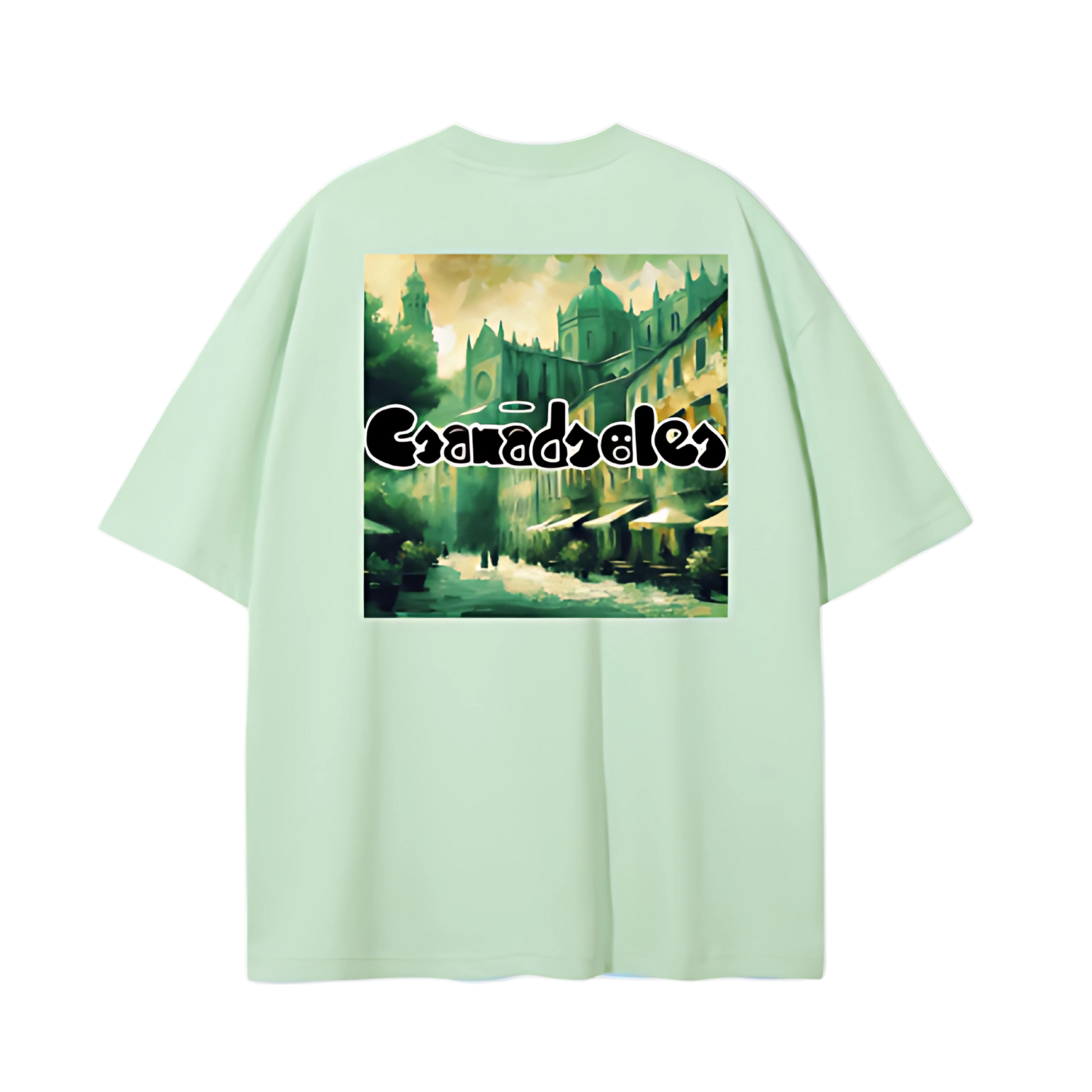 CSANADSOLES IMPRESSIONS OF THE TOWN Tee Back