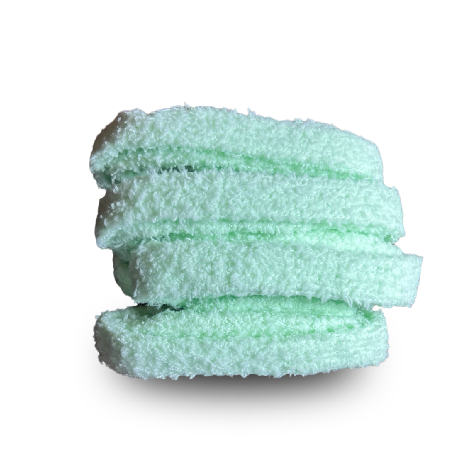 Fluffy Lace Mint Csanadsoles