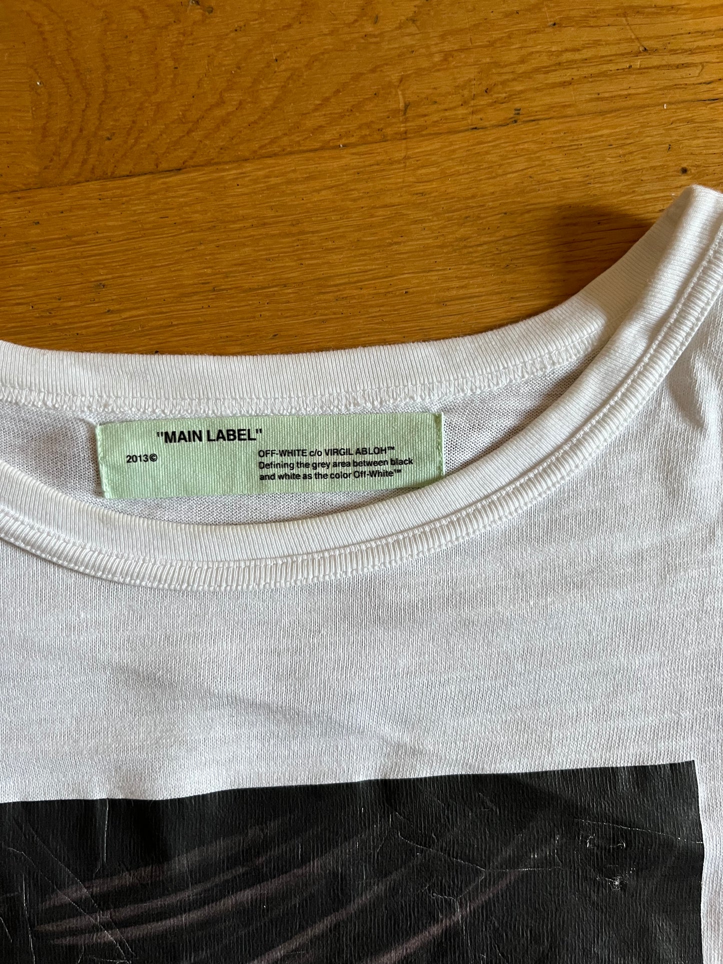 Off-White Caravaggio Tee White (használt)