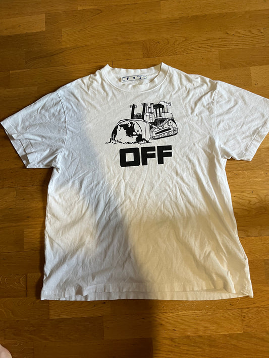 Off-White Caterpillar Tee White (használt)