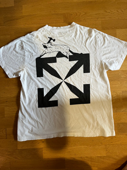 Off-White Caterpillar Tee White (használt)