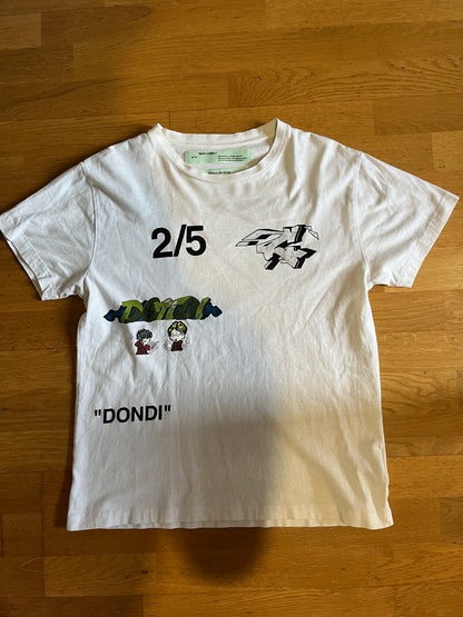 Off-White X Dondi 2/5 Tee White (használt)