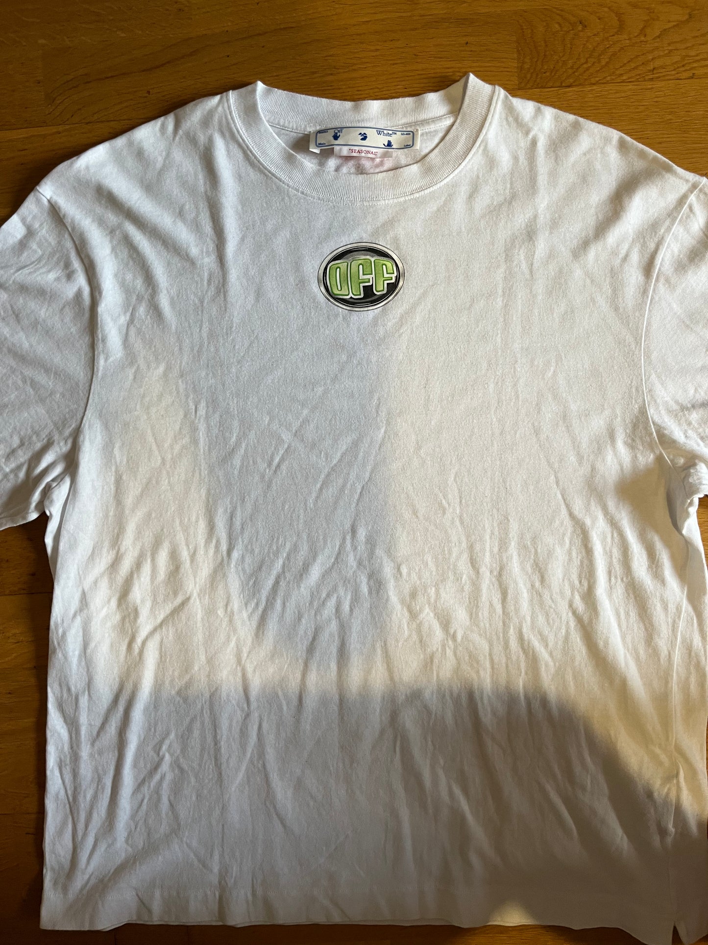 Off-White Deep Meditation Sound Tee White (used)