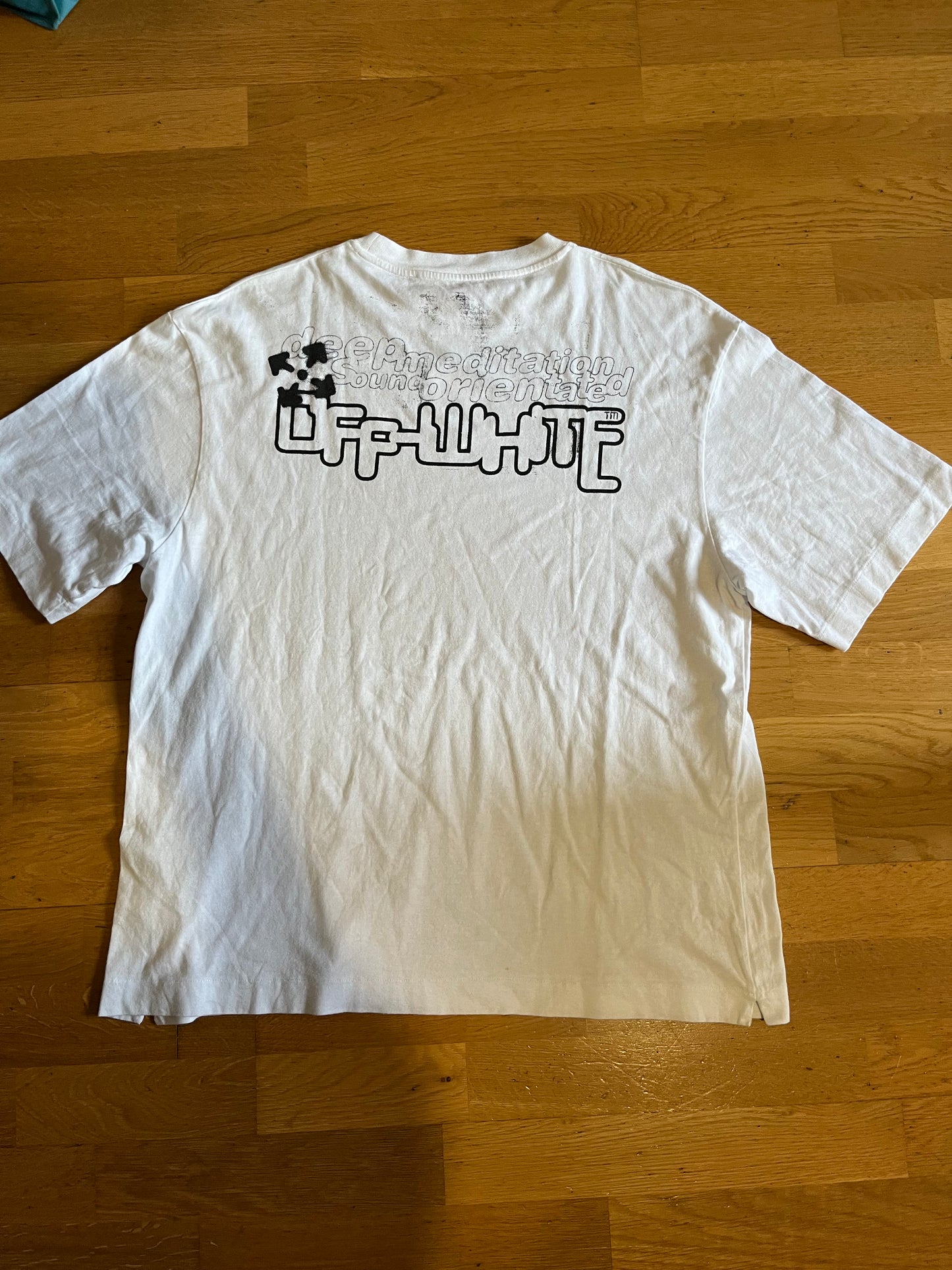 Off-White Deep Meditation Sound Tee White (used)