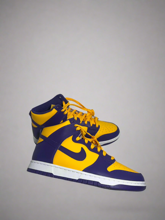 Nike Dunk High Lakers