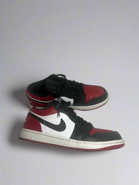 Jordan 1 Low Bred Toe (használt)