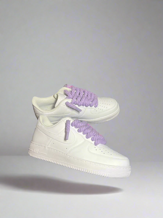 Nike Air Force 1 '07 Chunky Rope Lace (Light Purple)