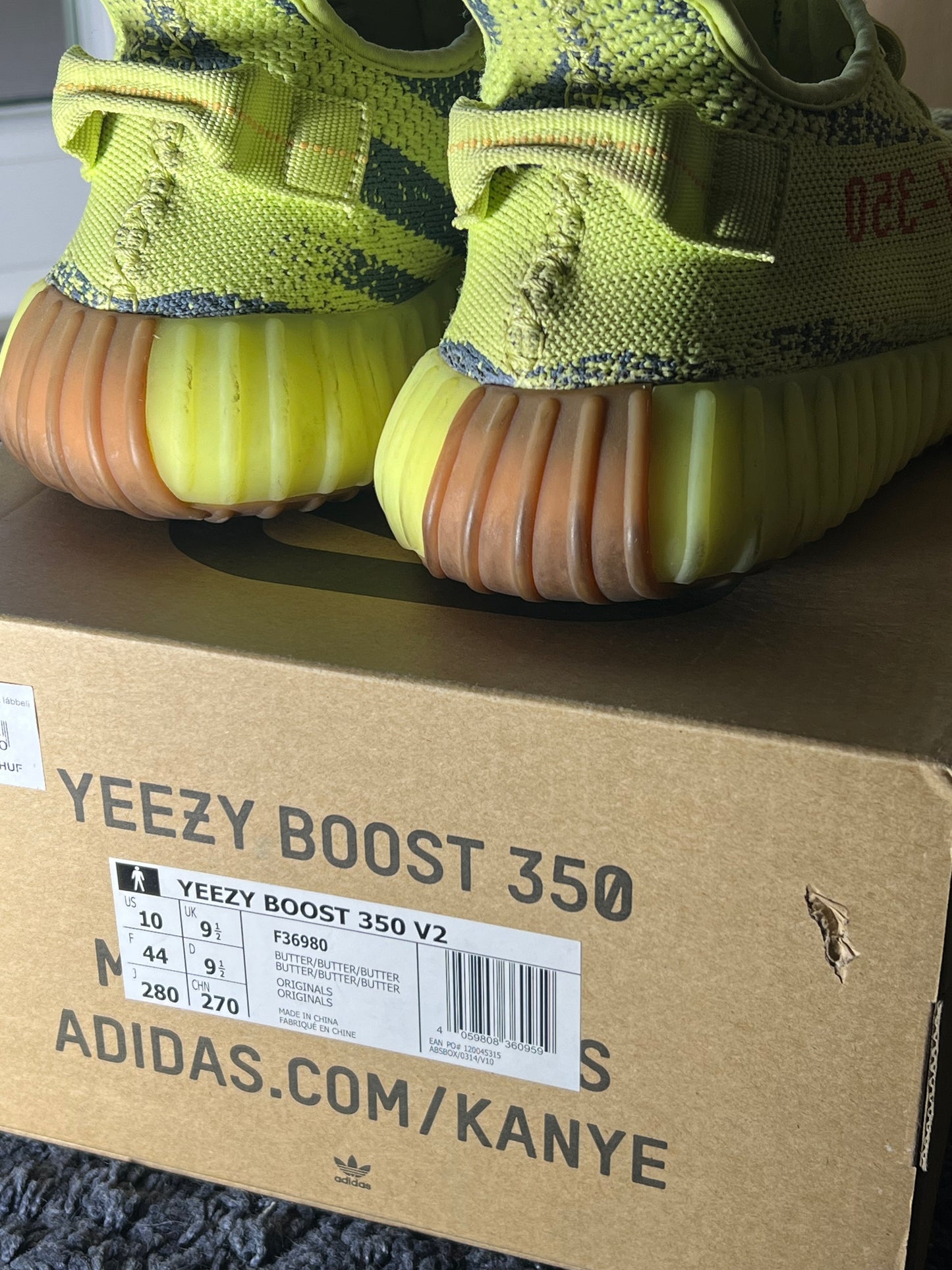 Yeezy 350 Yebra (használt)