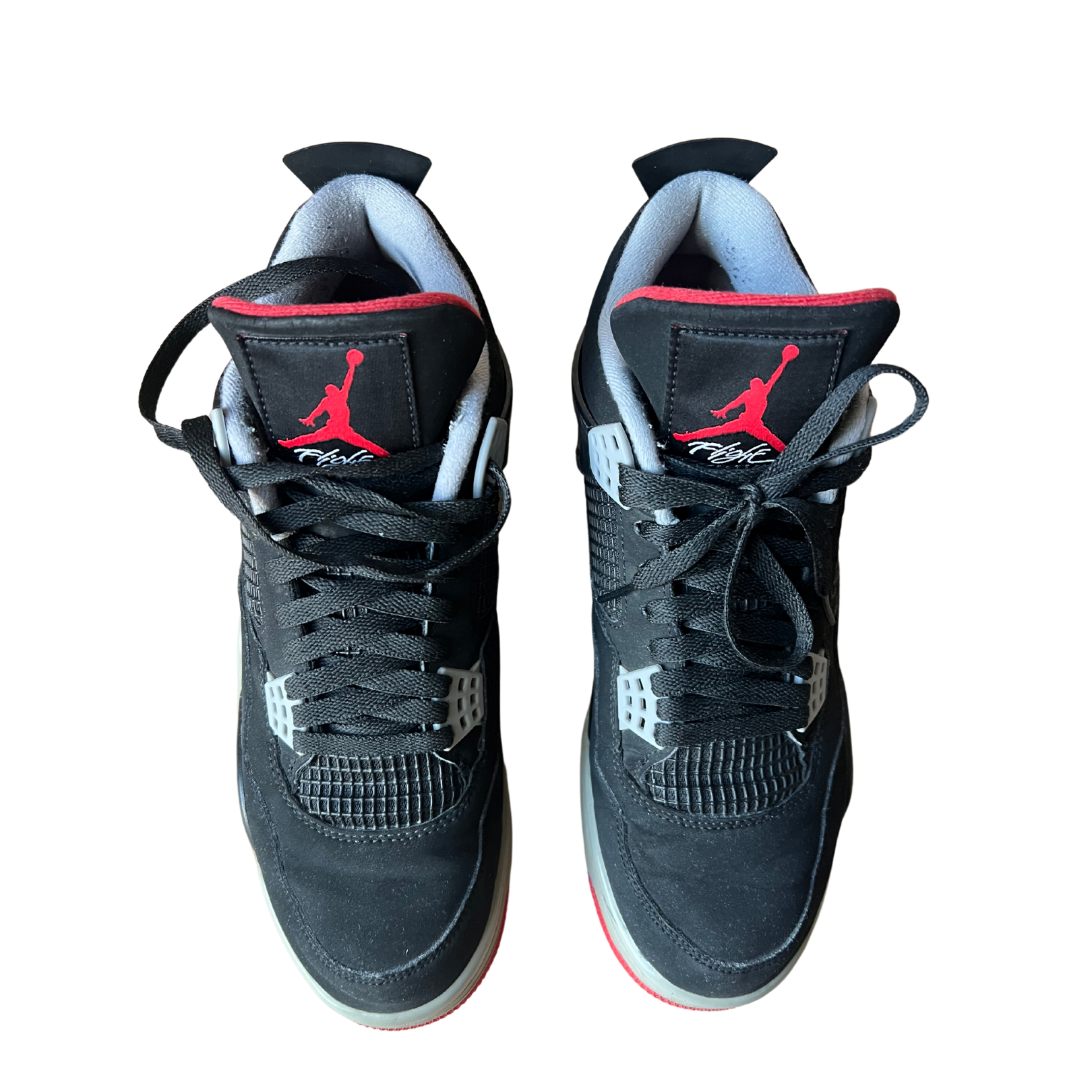 Jordan 4 Bred 2019 Felülnézet