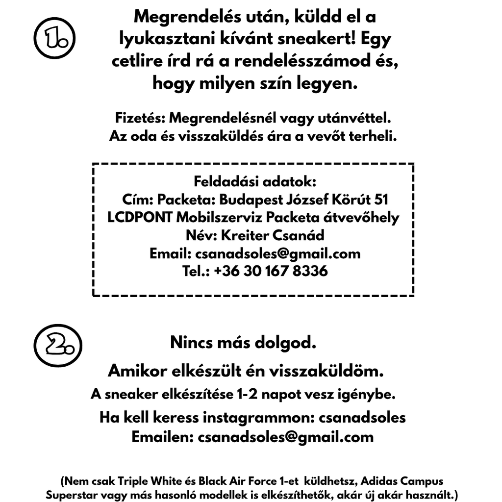 Keszites instrukciok Csanadsoles