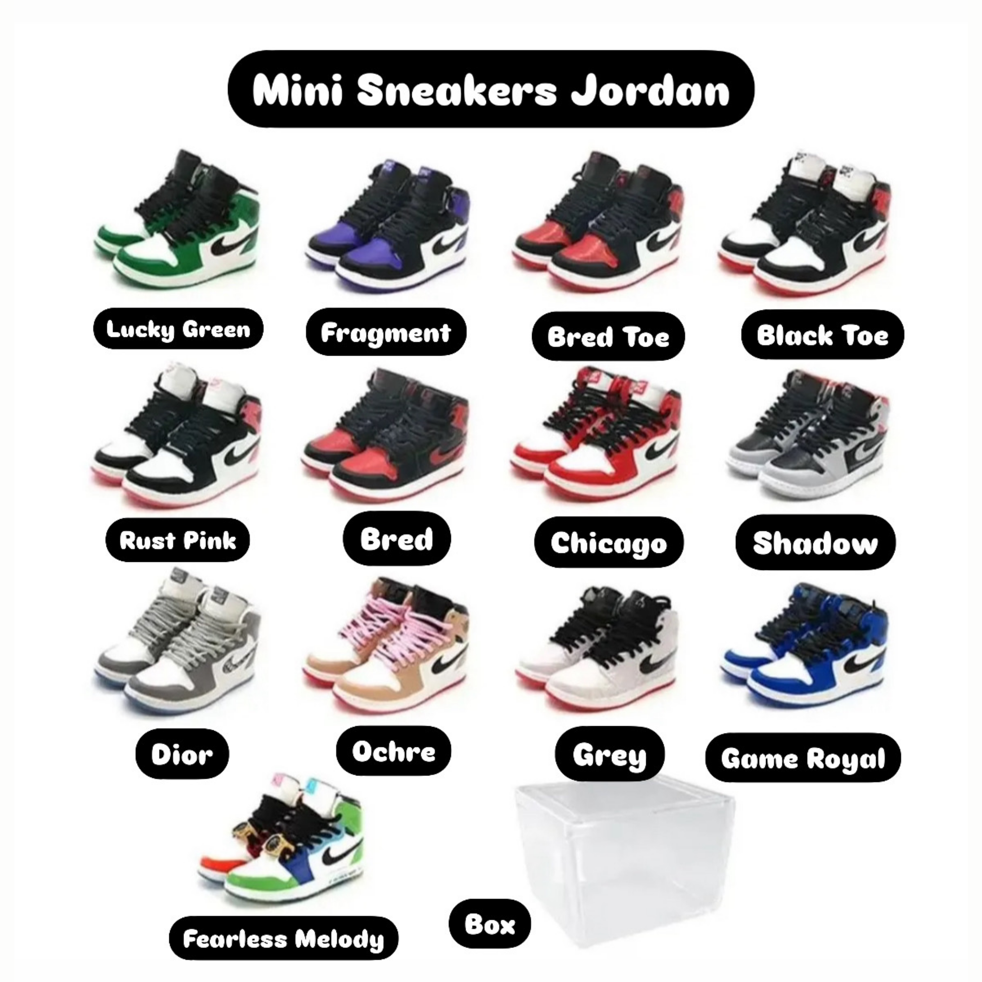 Mini Sneaker Collection (Jordan) Csanadsoles