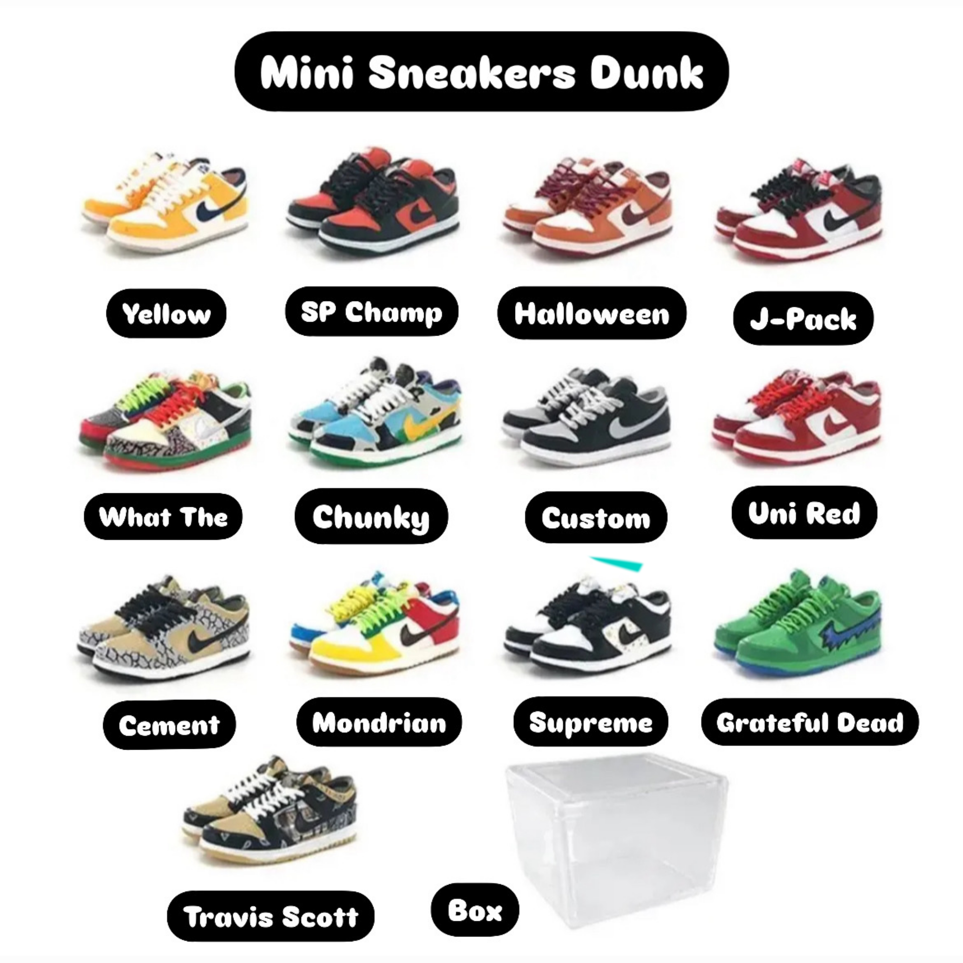 Mini Sneaker Collectoion (Dunk) Csanadsoles