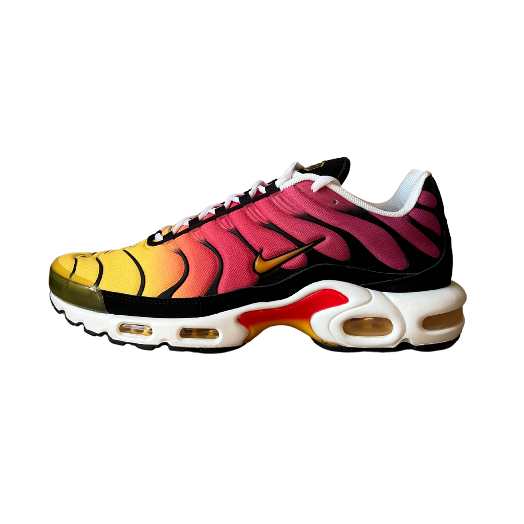 Nike Air Max Plus Yellow Pink Gradient oldalnézet