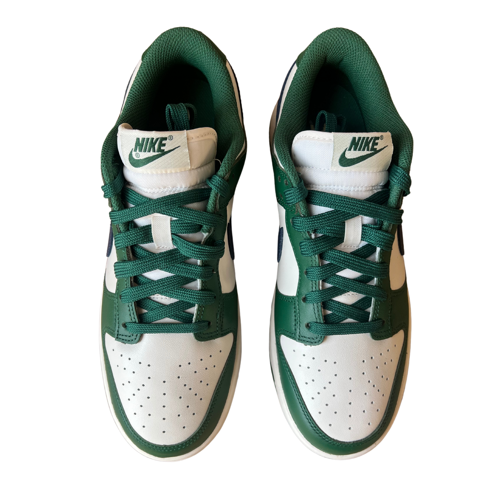Nike Dunk Low Gorge Green felülnézet