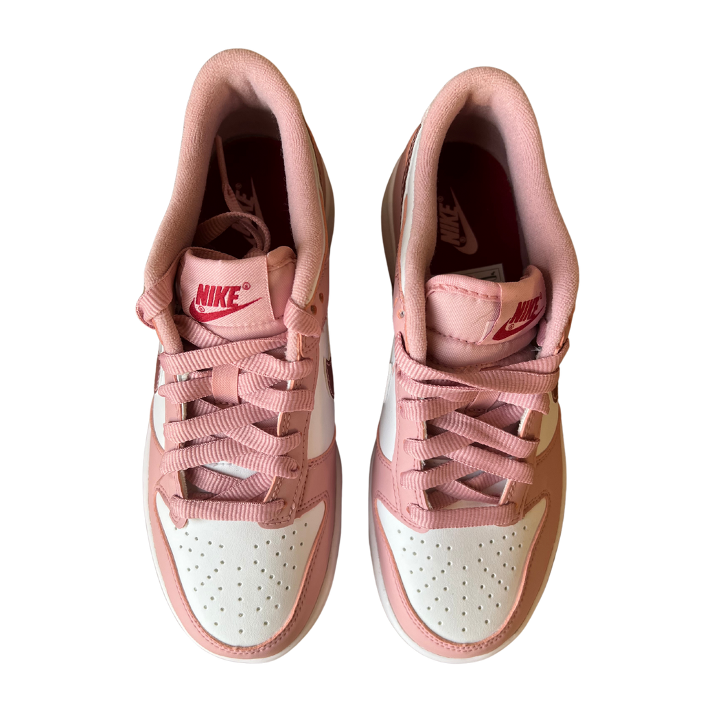 Nike Dunk Low Pink Velvet felülnézet