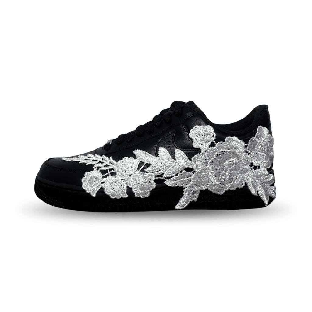 Nike Air Force 1 '07 Black White Rose Oldalnézet