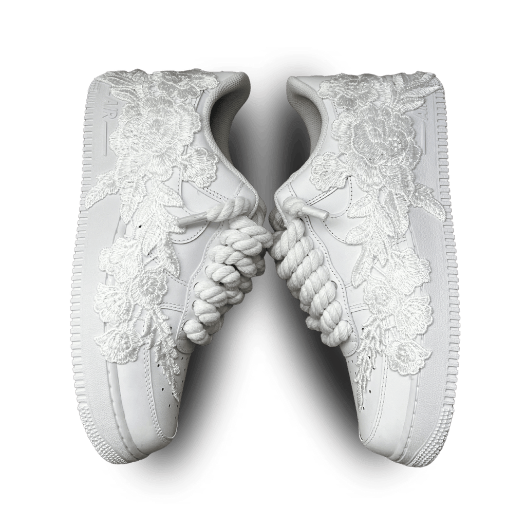 Nike Air Force 1 '07 Chunky Rope Lace Pure White Rose Rose nézet