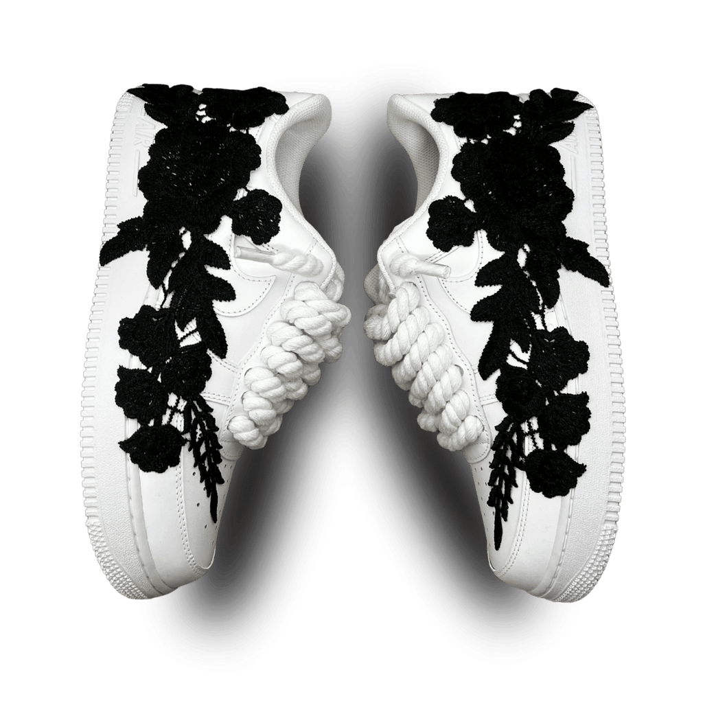 Nike Air Force 1 '07 Chunky Rope Lace White Black Rose Rose nézet