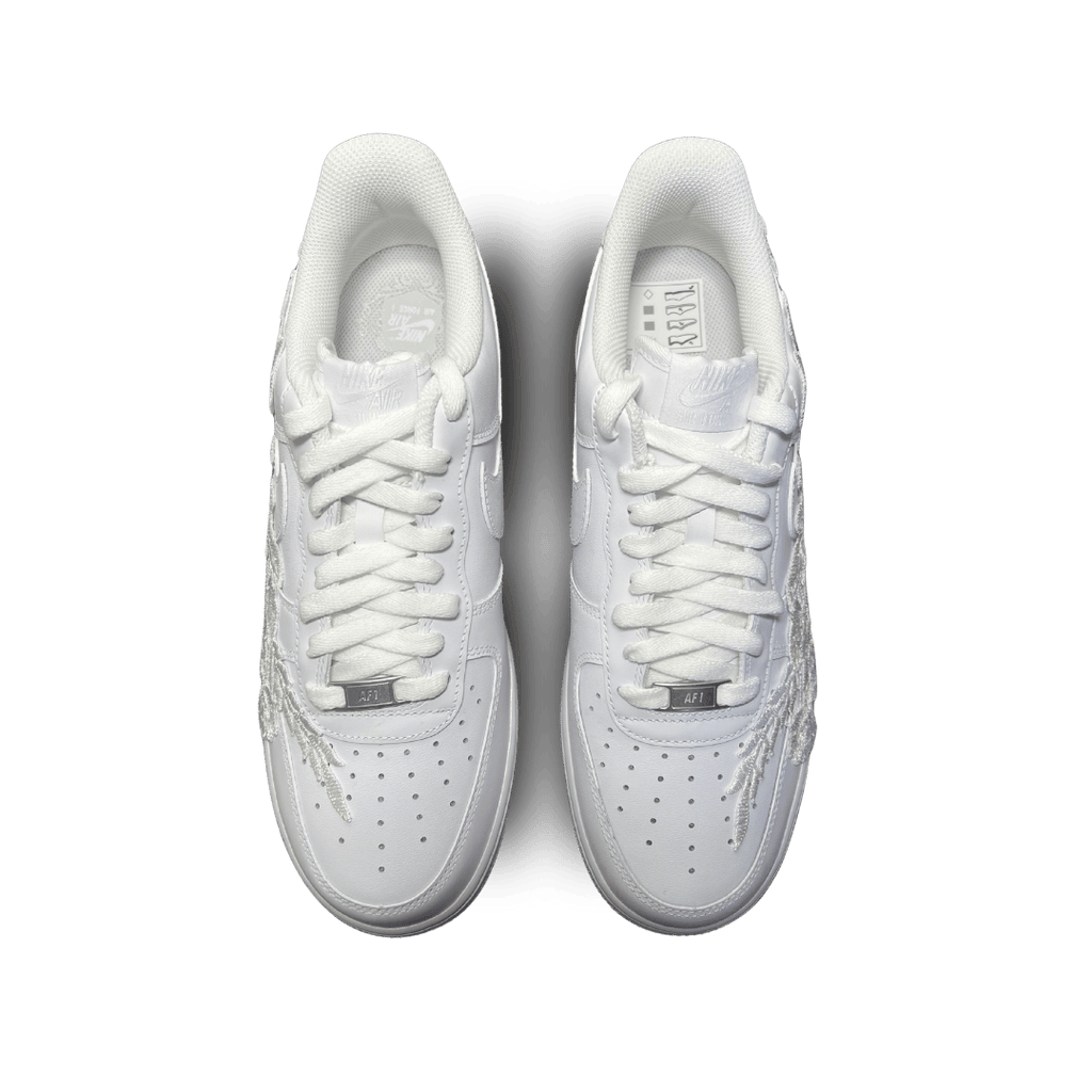 Nike Air Force 1 '07 Pure White Rose Felülnézet