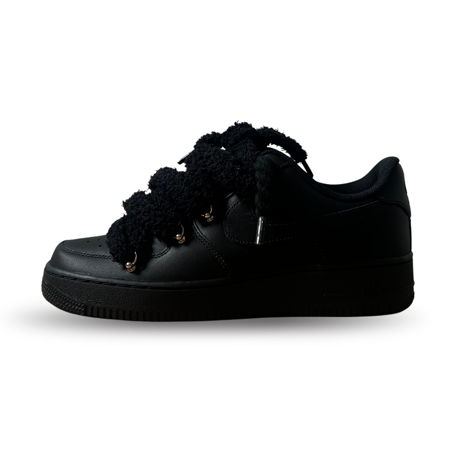 Nike Air Force 1 Black Chimney Cake Black Oldalnézet