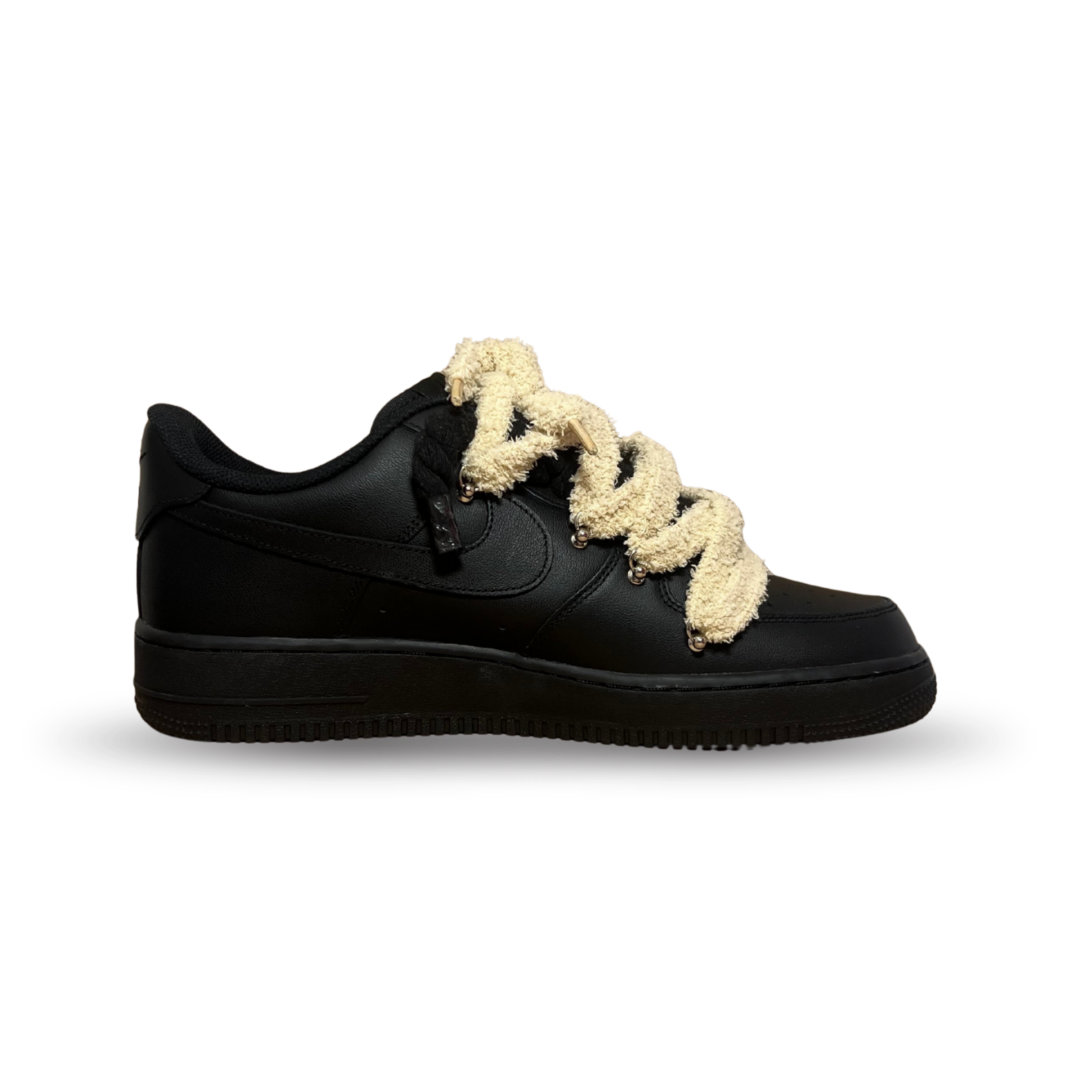 Nike Air Force 1 Black Chimney Cake Cinnamon Belső oldalnézet