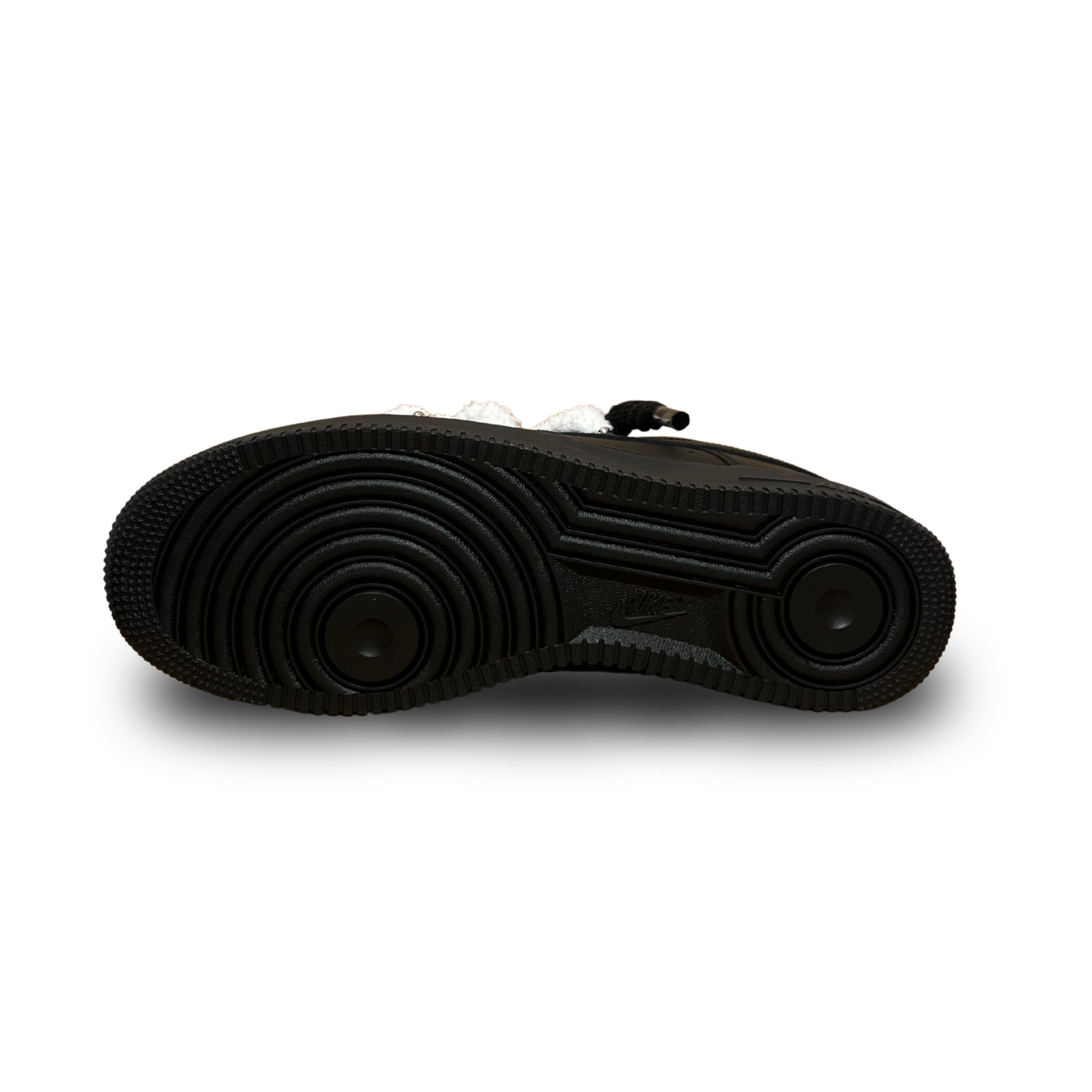 Nike Air Force 1 Black Chimney Cake Coconut Talp