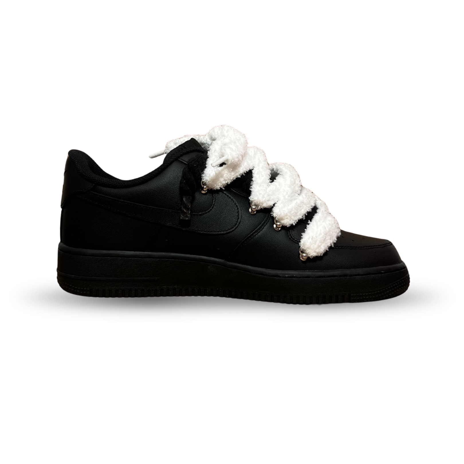 Nike Air Force 1 Black Chimney Cake Coconut Belső oldalnézet