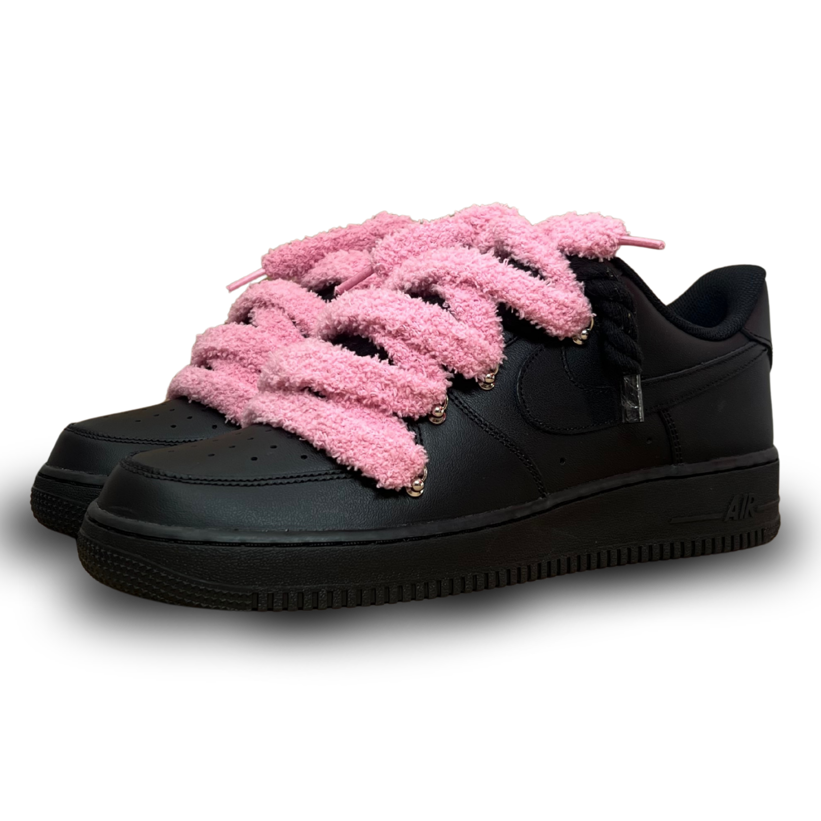 Nike Air Force 1 Black Chimney Cake Pink Csanadsoles