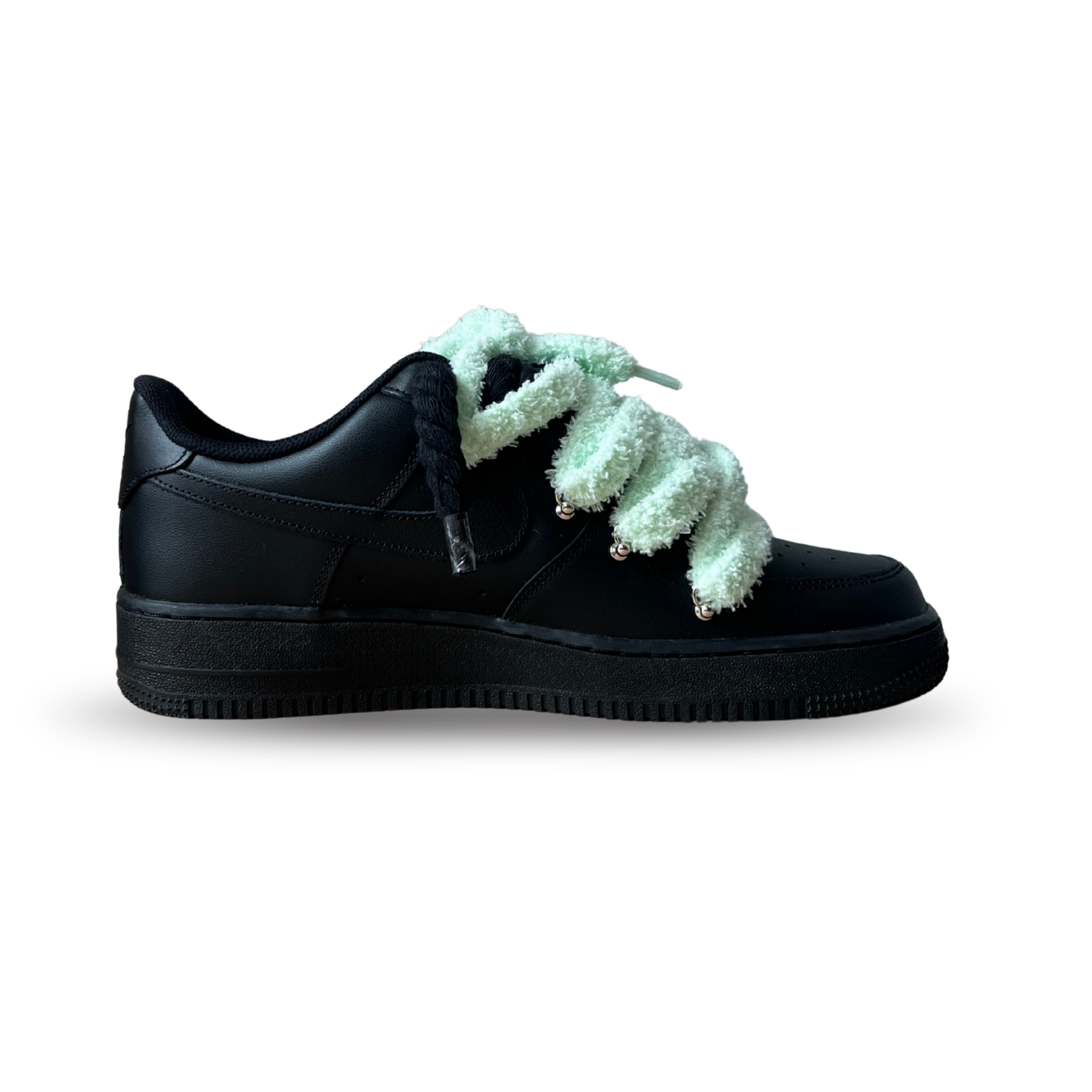Nike Air Force 1 Black Chimney Cake Sweet Mint Belső oldalnézet