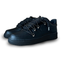 Nike Air Force 1 Black Diamond Rope Lace Black Csanadsoles