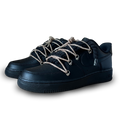 Nike Air Force 1 Black Diamond Rope Lace Champagne Csanadsoles