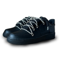 Nike Air Force 1 Black Diamond Rope Lace White Csanadsoles