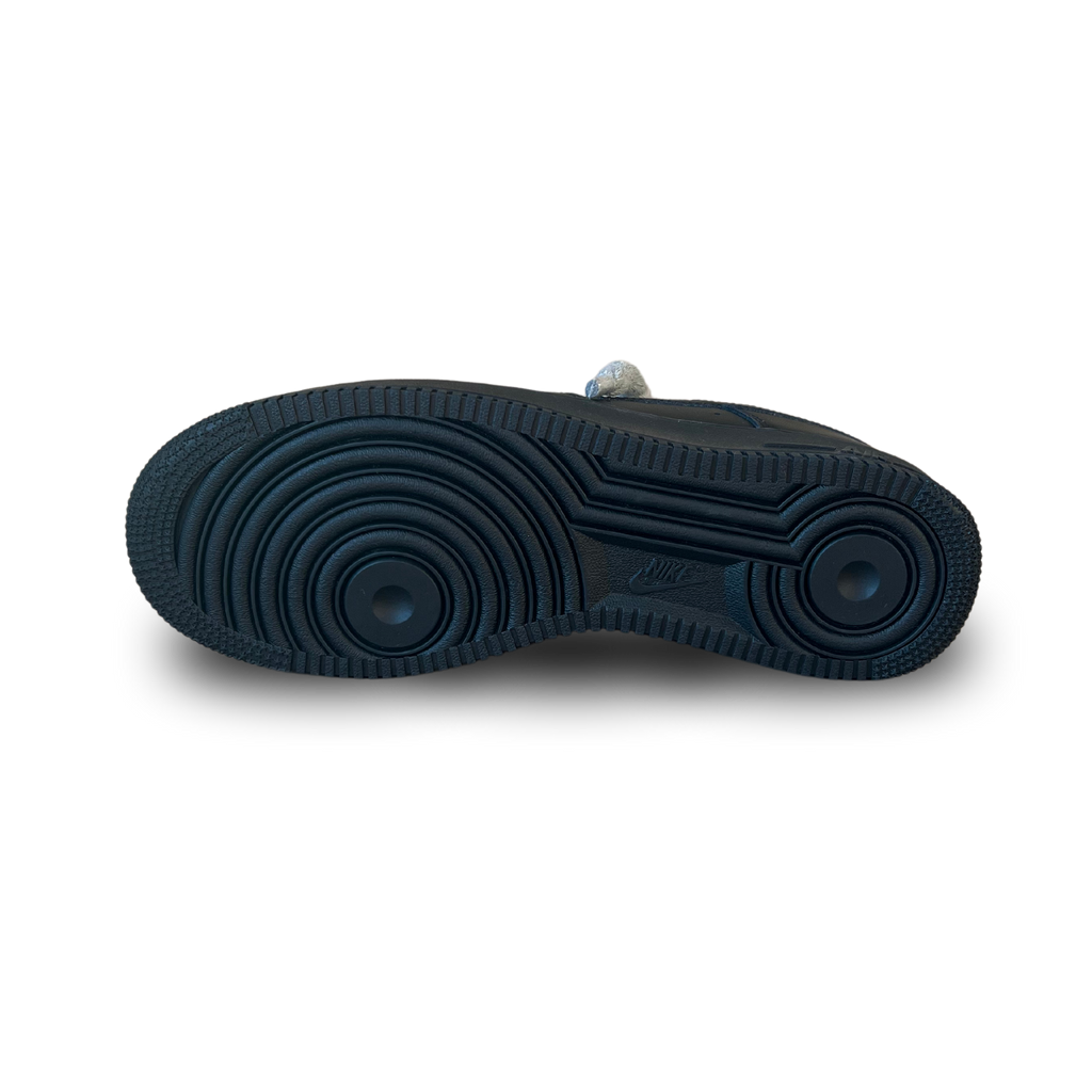 Nike Air Force 1 Black Rope Lace Grey Talp