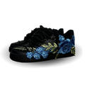 Nike Air Force 1 Black Rose Blue Diamond Csanadsoles