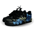 Nike Air Force 1 Black Rose Blue Laced Up Csanadsoles