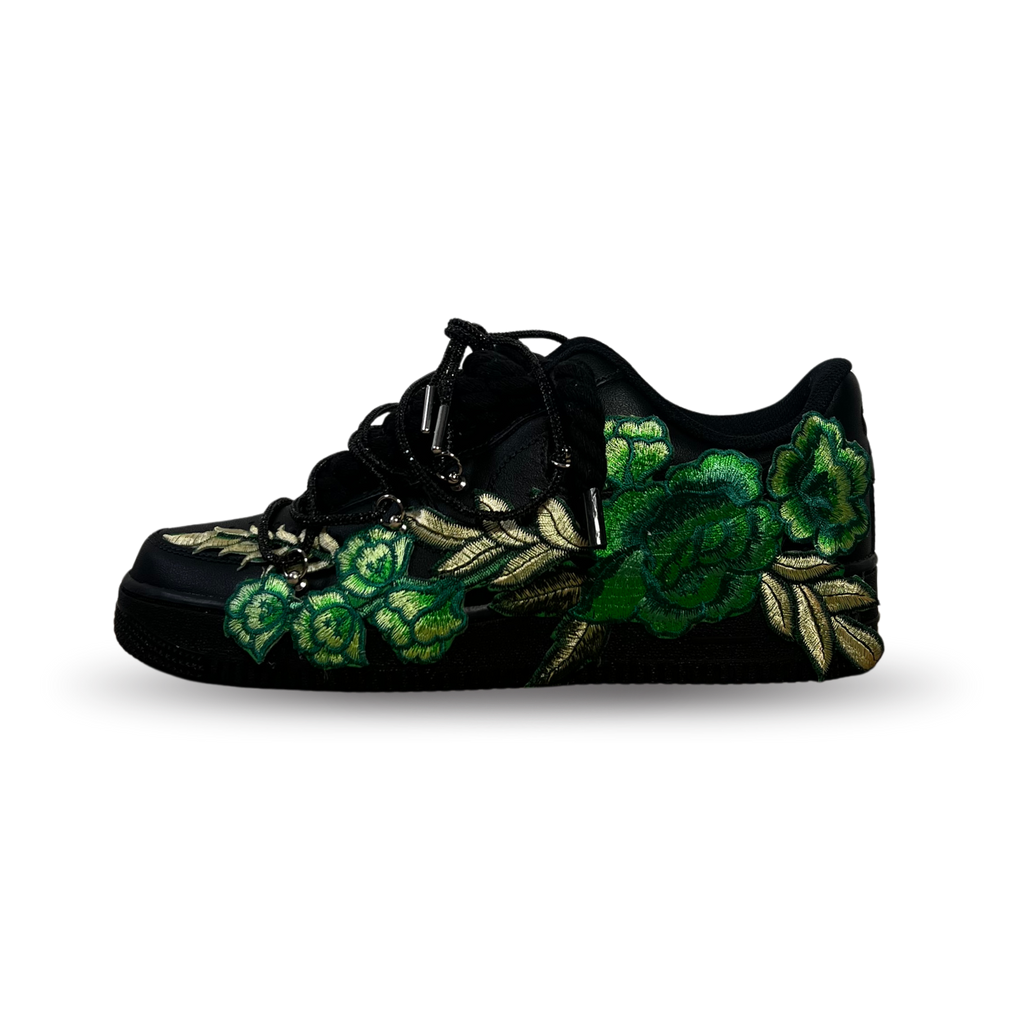 Nike Air Force 1 Black Rose Green Diamond Oldalnézet