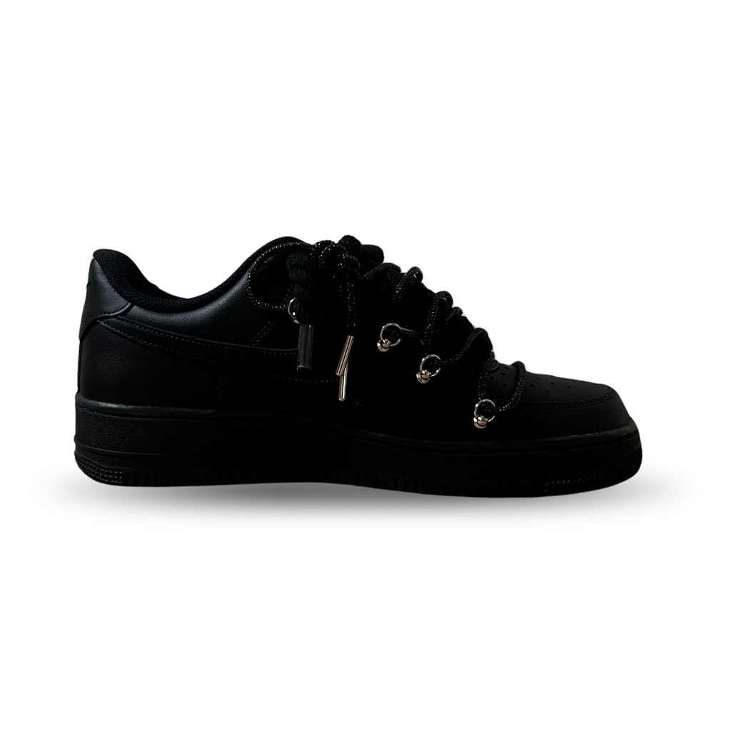 Nike Air Force 1 Black Rose Green Diamond Belső oldalnézet