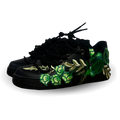 Nike Air Force 1 Black Rose Green Laced Up Csanadsoles