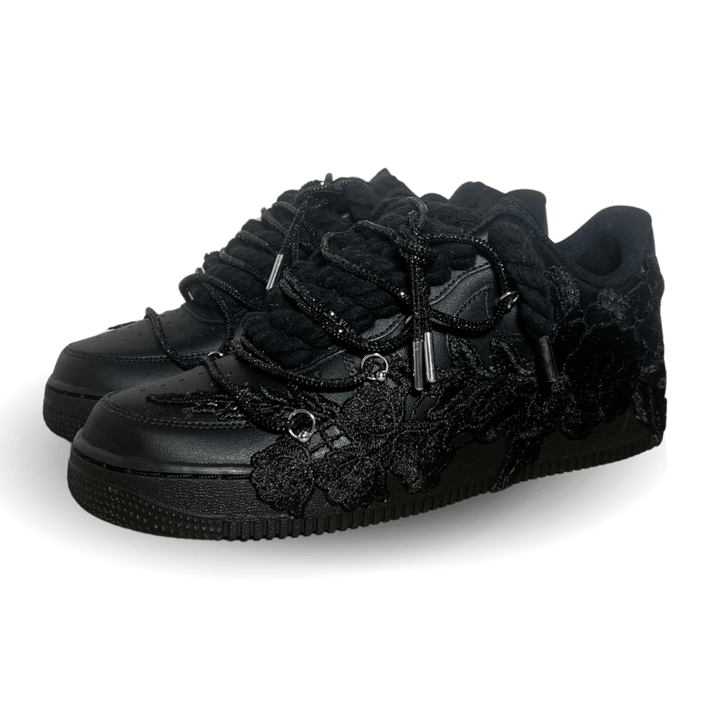 Nike Air Force 1 Black Rose Pure Black Diamond Csanadsoles