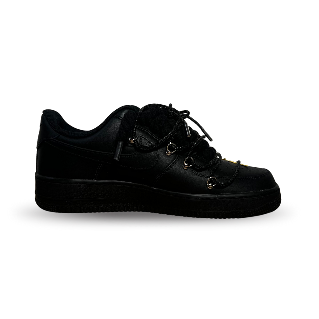 Nike Air Force 1 Black Rose Yellow Diamond Belső oldalnézet