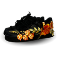 Nike Air Force 1 Black Rose Yellow Laced Up Csanadsoles