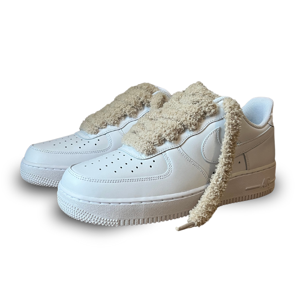 Nike Air Force 1 Fluffy Lace Coral Csanadsoles