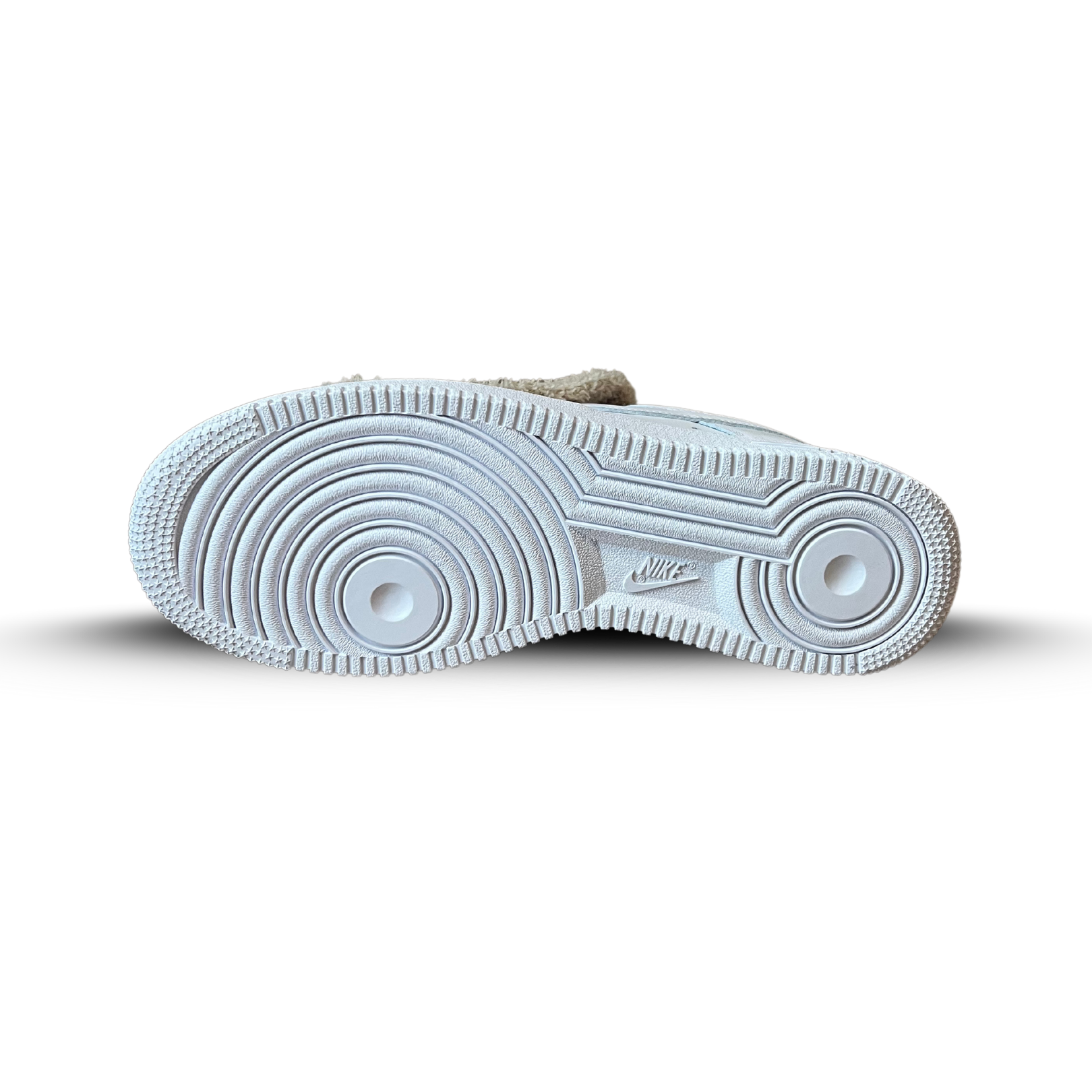 Nike Air Force 1 Fluffy Lace Coral Talp