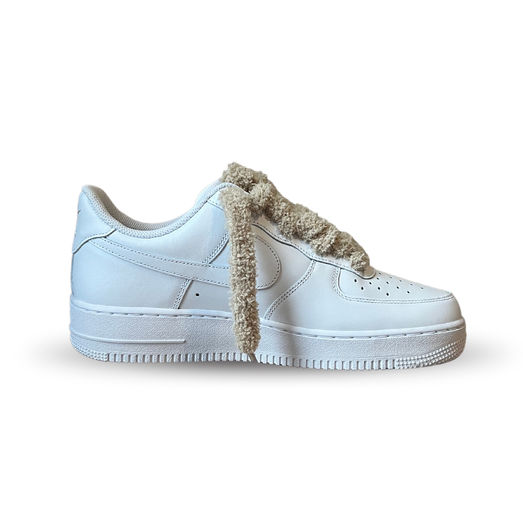 Nike Air Force 1 Fluffy Lace Coral Belső Oldalnézet