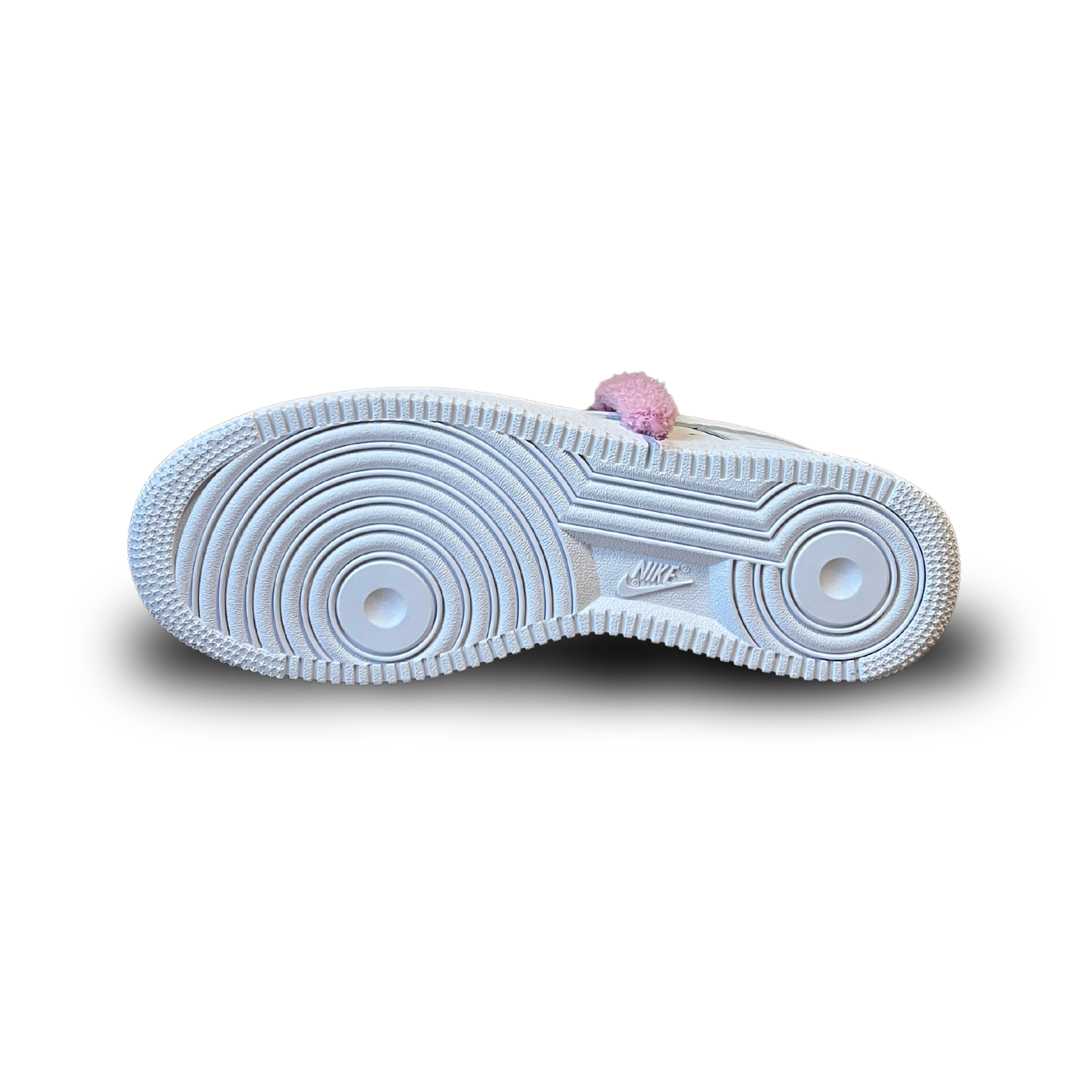 Nike Air Force 1 Fluffy Lace Pink Talp