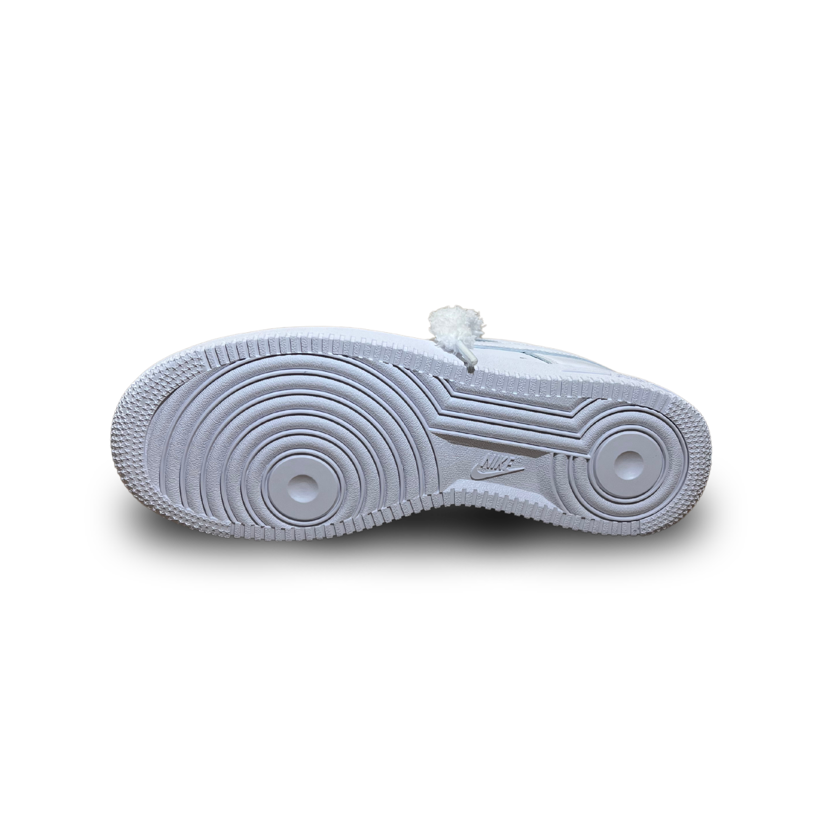 Nike Air Force 1 Fluffy Lace White Talp