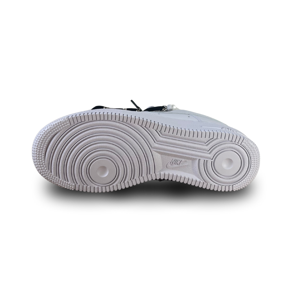 Nike Air Force 1 Laced Up Rope Lace Black Talp