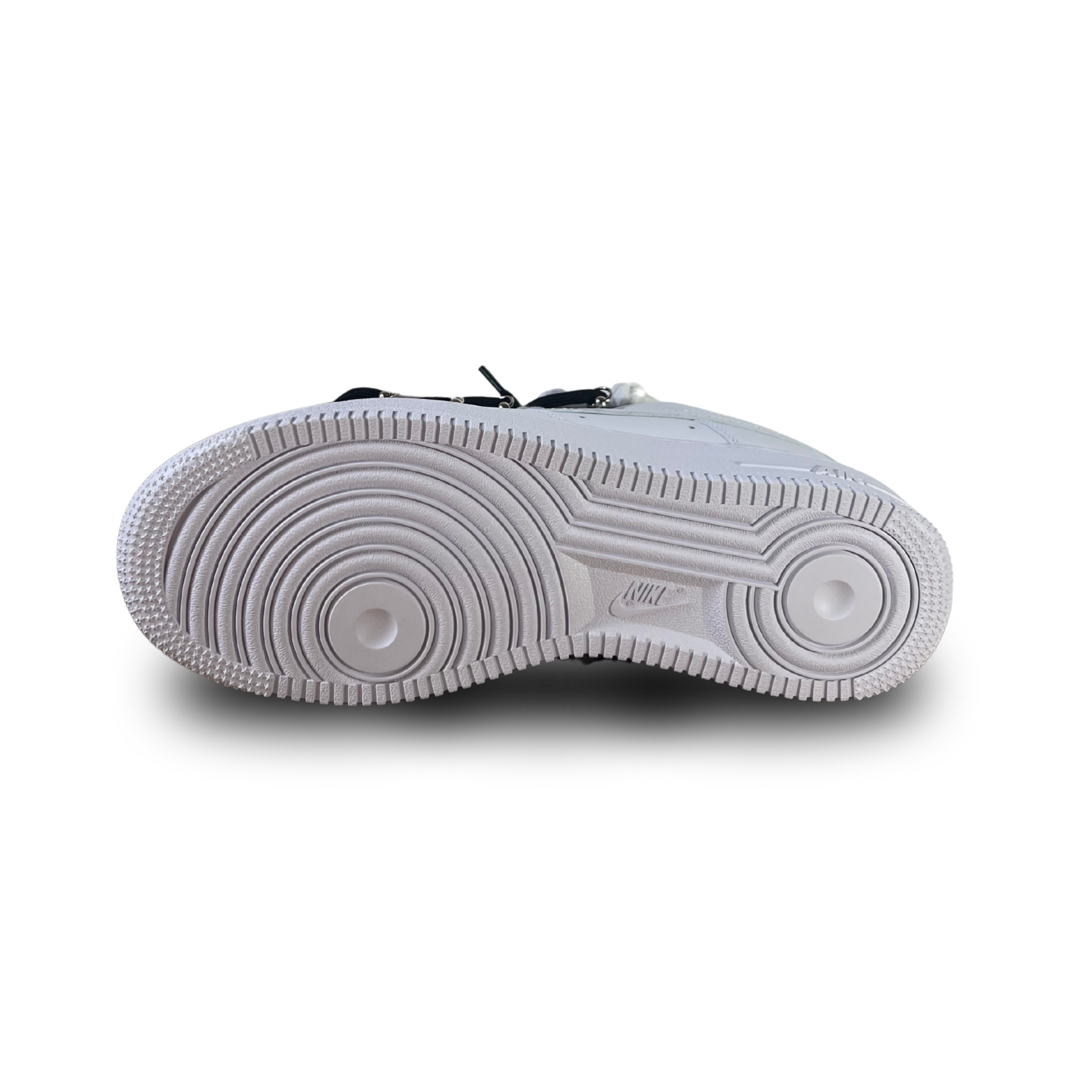 Nike Air Force 1 Laced Up Rope Lace Black Talp